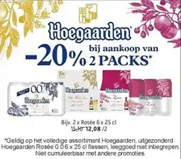 Alvo Hoegaarden Rosée aanbieding