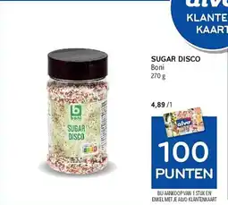 Alvo Sugar disco aanbieding