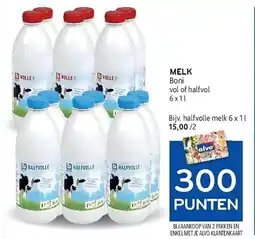 Alvo Melk boni aanbieding