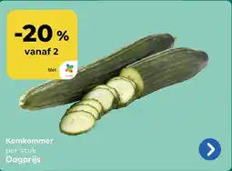 Bio Planet Komkommer aanbieding