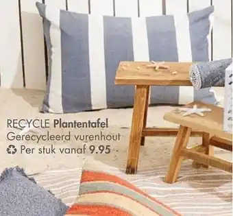 Recycle plantentafel