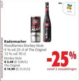 Colruyt Radermacher Monkey Mule aanbieding