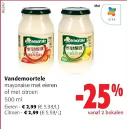 Colruyt Vandemoortele Eieren aanbieding
