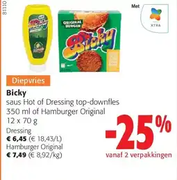Colruyt Bicky Dressing aanbieding