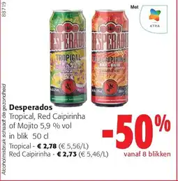 Colruyt Desperados Tropical aanbieding