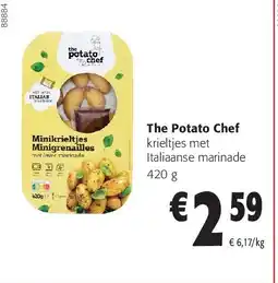 Colruyt The Potato Chef krieltjes met Italiaanse marinade 420 g aanbieding