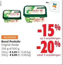 Colruyt Becel ProActiv 250 g aanbieding