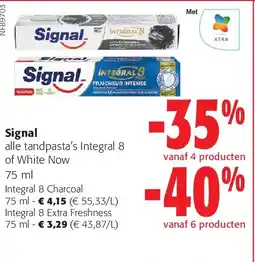 Colruyt Signal Integral 8 Charcoal 75 ml aanbieding