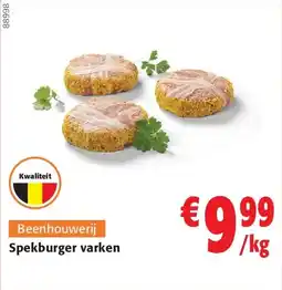 Colruyt Spekburger varken 88998 aanbieding