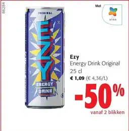 Colruyt Ezy Energy Drink Original 25 cl aanbieding