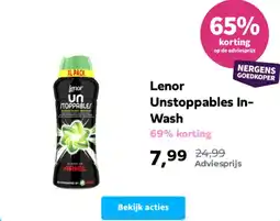 Plein.nl Lenor Unstoppables In- Wash aanbieding