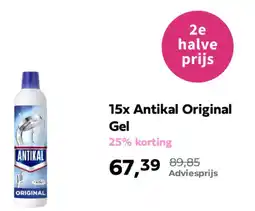 Plein.nl 15x Antikal Original Gel aanbieding