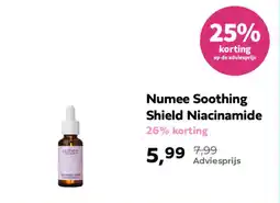 Plein.nl Numee Soothing Shield Niacinamide aanbieding