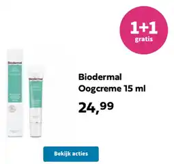 Plein.nl Biodermal Oogcreme aanbieding