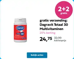 Plein.nl Dagravit Totaal 30 Multivitaminen aanbieding