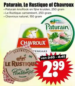 Dirk Paturain, Le Rustique of Chavroux aanbieding