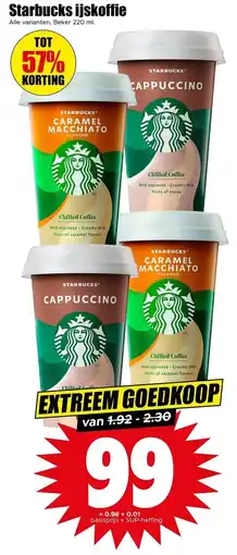 Dirk Starbucks ijskoffie aanbieding