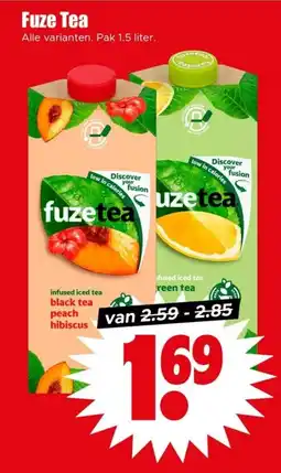 Dirk Fuze Tea aanbieding