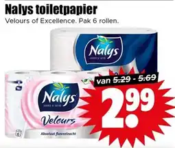 Dirk Nalys toiletpapier aanbieding
