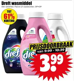 Dirk Dreft wasmiddel aanbieding