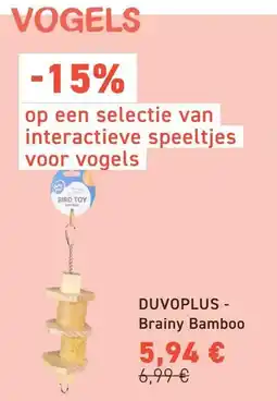 Tom&Co Duvoplus Brainy Bamboo aanbieding