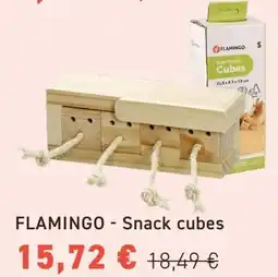 Tom&Co Flamingo Snack Cubes aanbieding