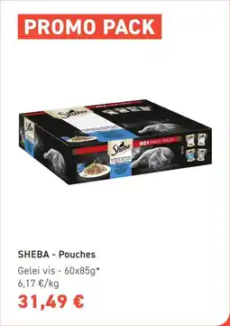 Tom&Co Sheba Pouches Gelei vis aanbieding