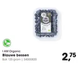 Hanos I Am Organic Blauwe Bessen aanbieding