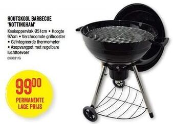 HandyHome Houtskool barbecue nottingham aanbieding