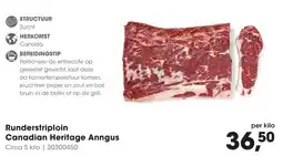 Hanos Runderstriploin Canadian Heritage Anngus aanbieding