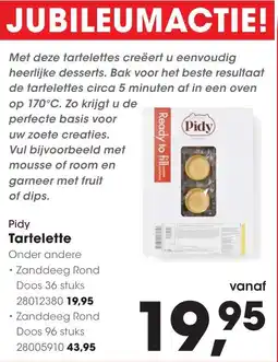 Hanos Pidy Tartelette aanbieding