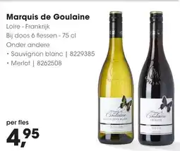 Hanos Marquis de Goulaine aanbieding