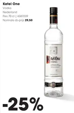 Hanos Ketel One aanbieding