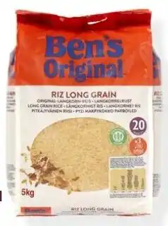 Hanos Ben's Original Rijst Witte Langkorrel aanbieding
