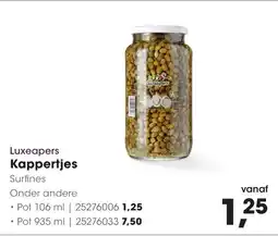 Hanos Luxeapers Kappertjes aanbieding