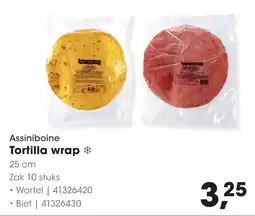 Hanos Assiniboine Tortilla wrap aanbieding