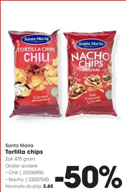 Hanos Santa Maria Tortilla chips aanbieding