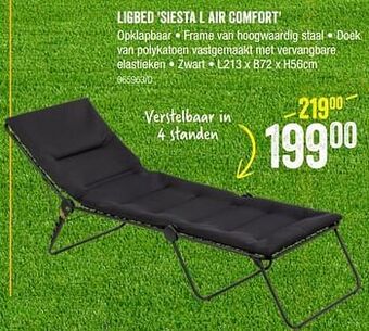 HandyHome Ligbed siesta l air comfort aanbieding
