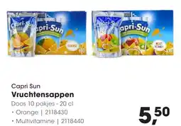 Hanos Capri Sun Vruchtensappen aanbieding