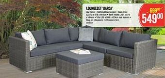 Loungeset barca