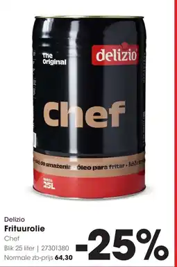 Hanos Delizio Frituurolie Chef aanbieding
