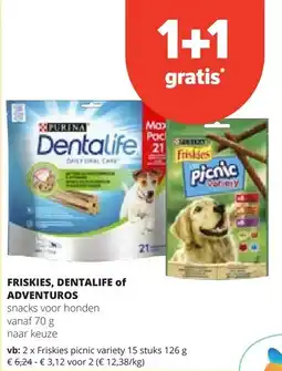 Spar Friskies picnic variety 15 stuks 126 g aanbieding