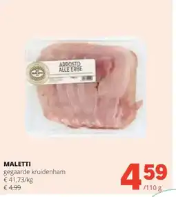 Spar MALETTІ aanbieding