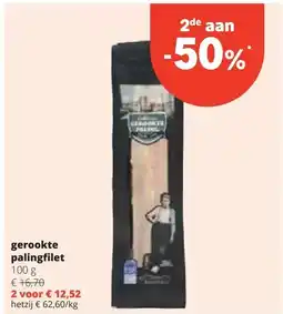 Spar gerookte palingfilet aanbieding