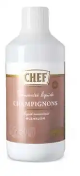 Hanos Chef liquid concentrate champignons aanbieding