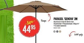 HandyHome Parasol genova aanbieding