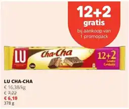 Spar LU CHA-CHA aanbieding