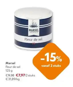 OKay Marsel fleur de sel 125 g aanbieding