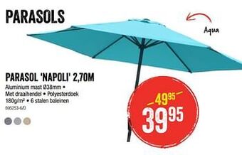 HandyHome Parasol napoli aanbieding