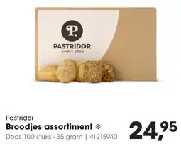 Hanos Pastridor Broodjes assortiment aanbieding